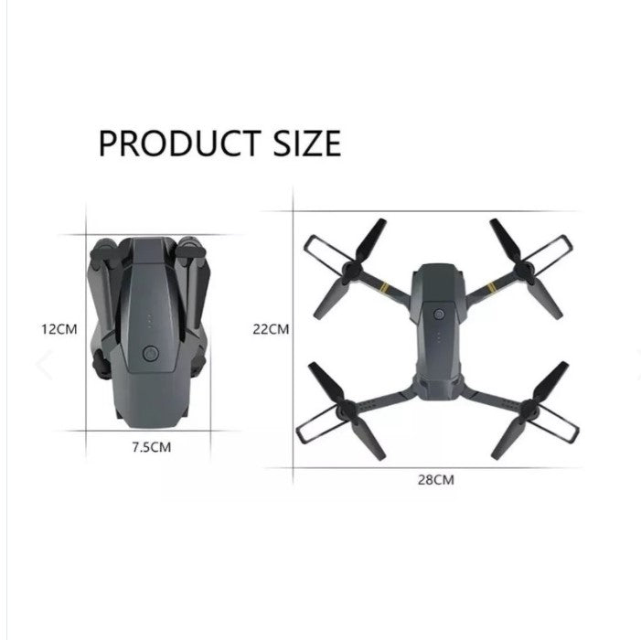 Flydrone Dron Con Camara Full Hd 4k