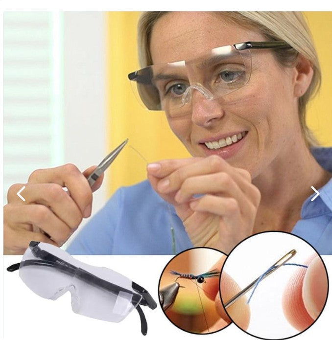 Lentes Con Lupa Y Luz Led