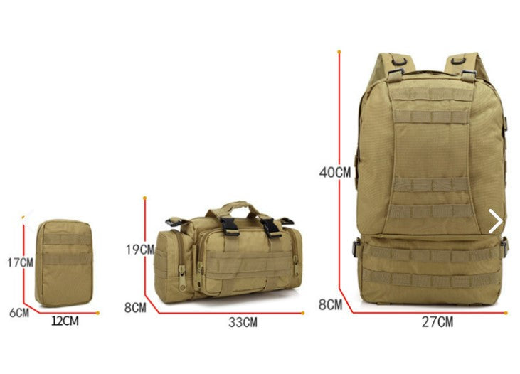 Mochila Tactica Desmontable 65L