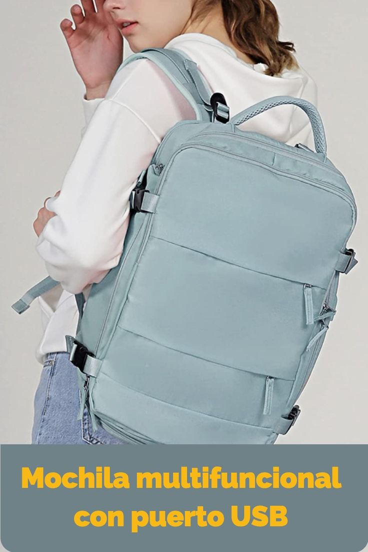 Mochila De Viaje 30L Colores Variados