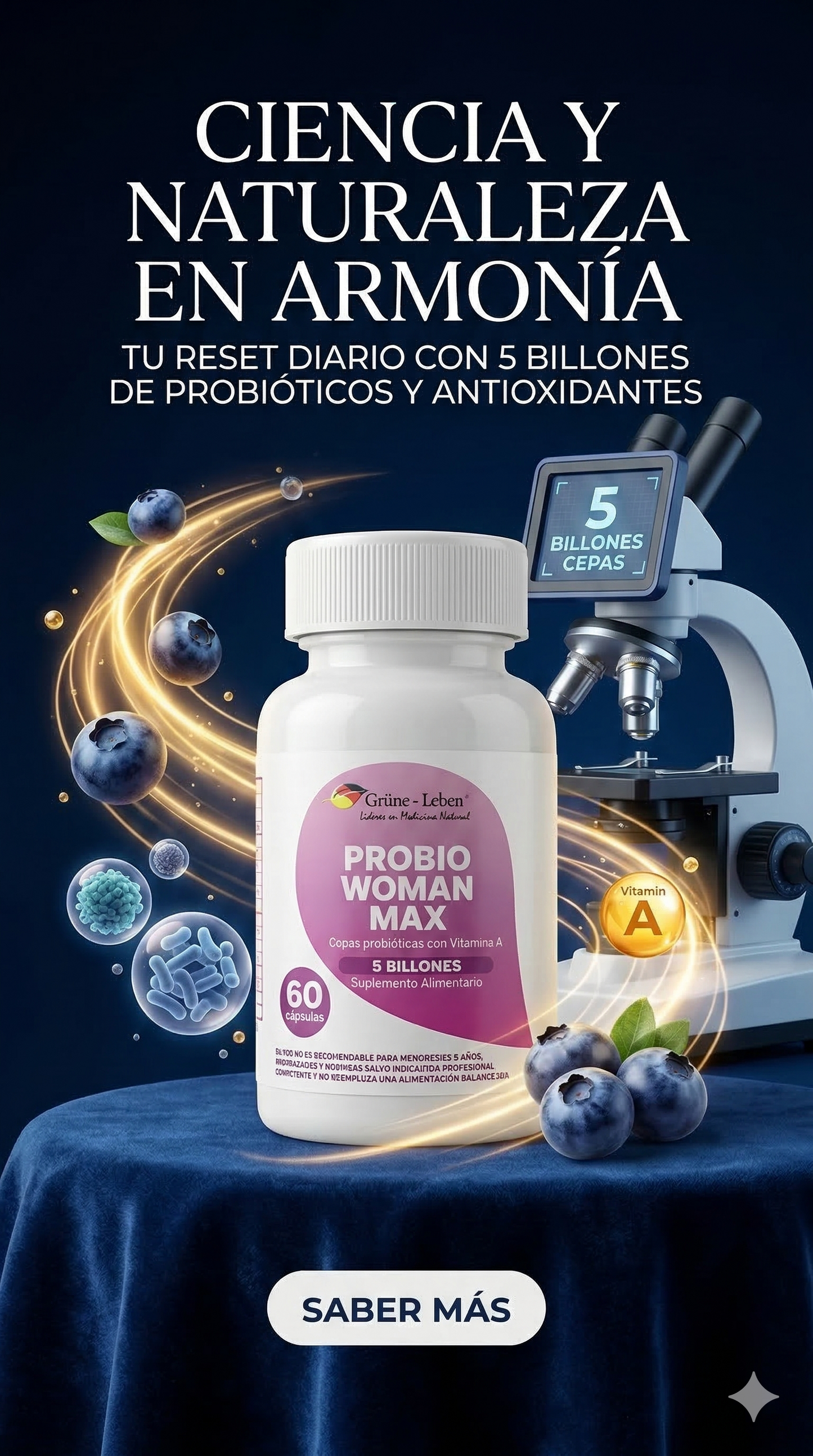 PROBIO WOMAN MAX - Apoya tu bienestar digestivo