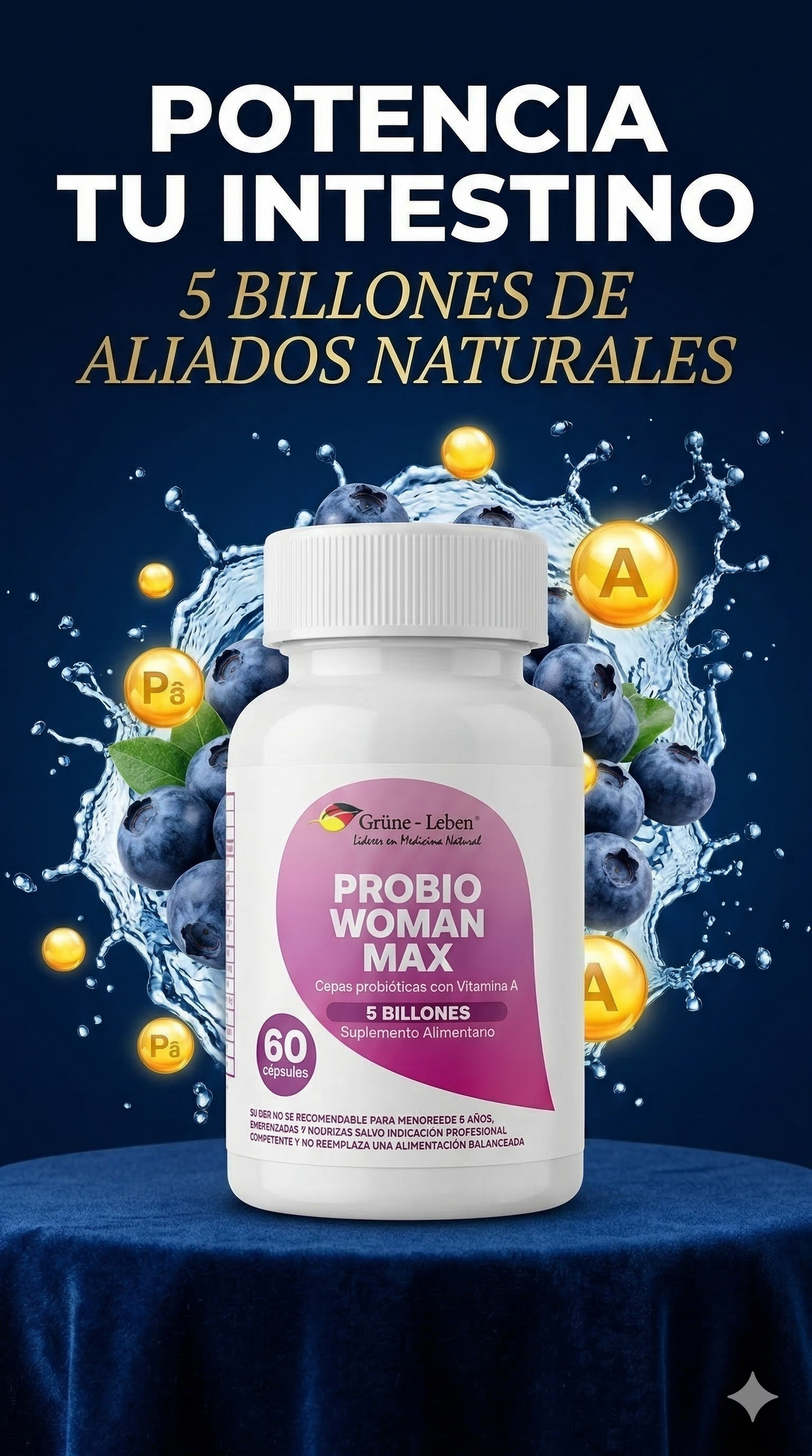 PROBIO WOMAN MAX - Apoya tu bienestar digestivo