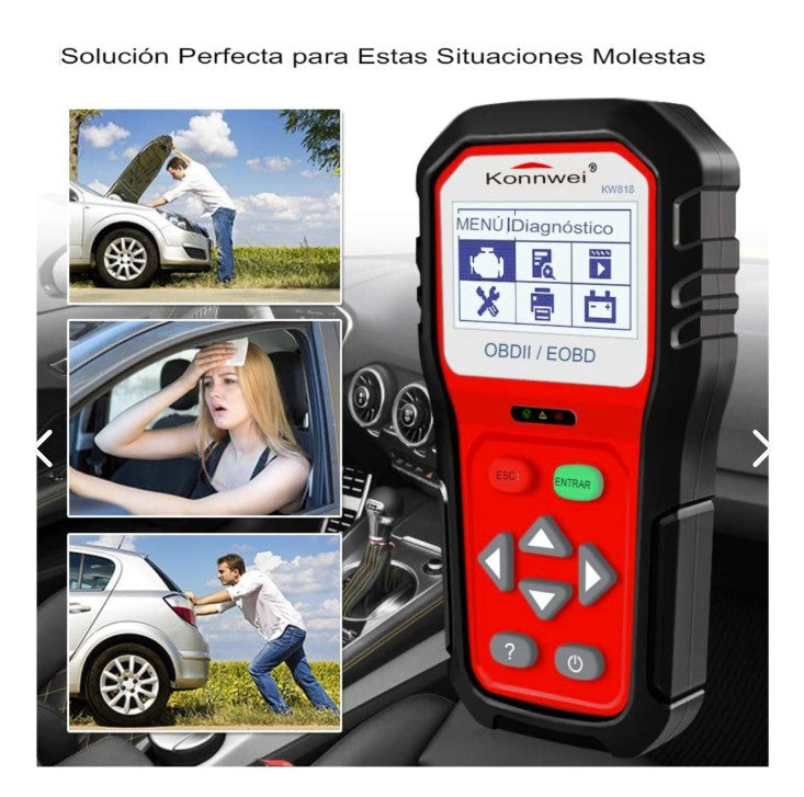 Escaner Diagnostico Universal De Autos