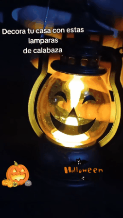 Lámparas De Calabaza De Halloween