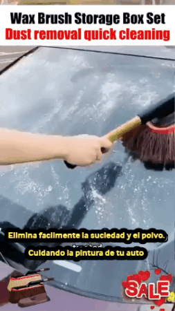 Mopa Limpiadora de Autos con Hilos de Algodón