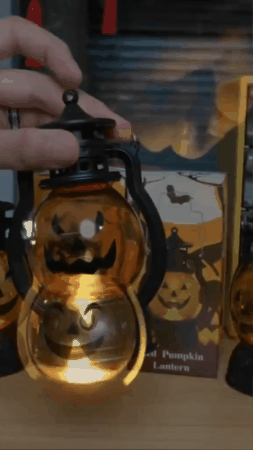 Lámparas De Calabaza De Halloween