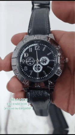Reloj Encendedor Electronico Recargable