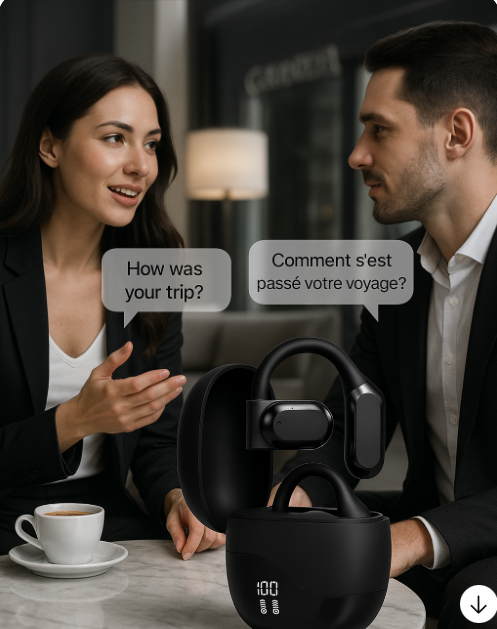 Auriculares con AI - Translate Pro Max