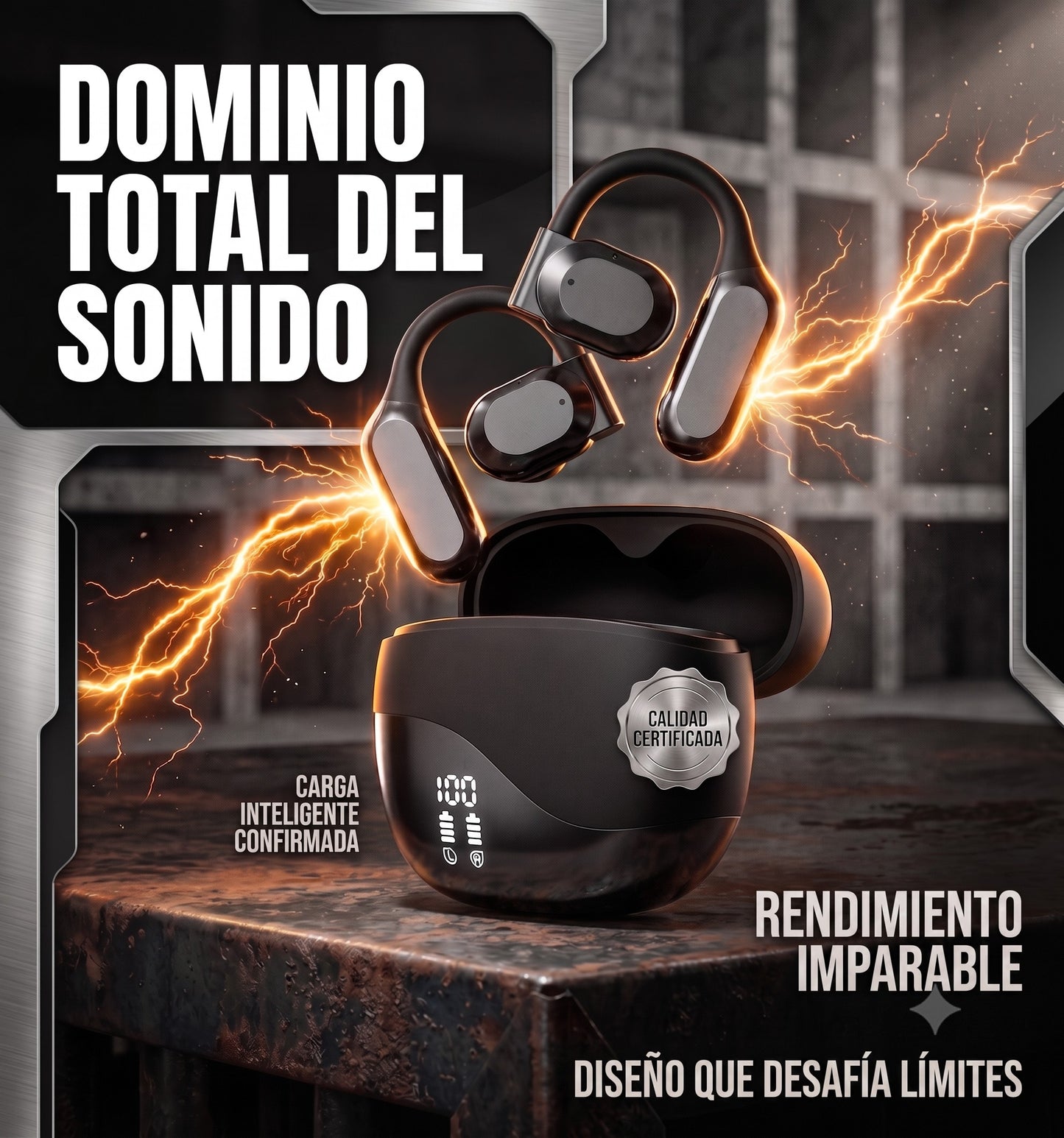Auriculares con AI - Translate Pro Max