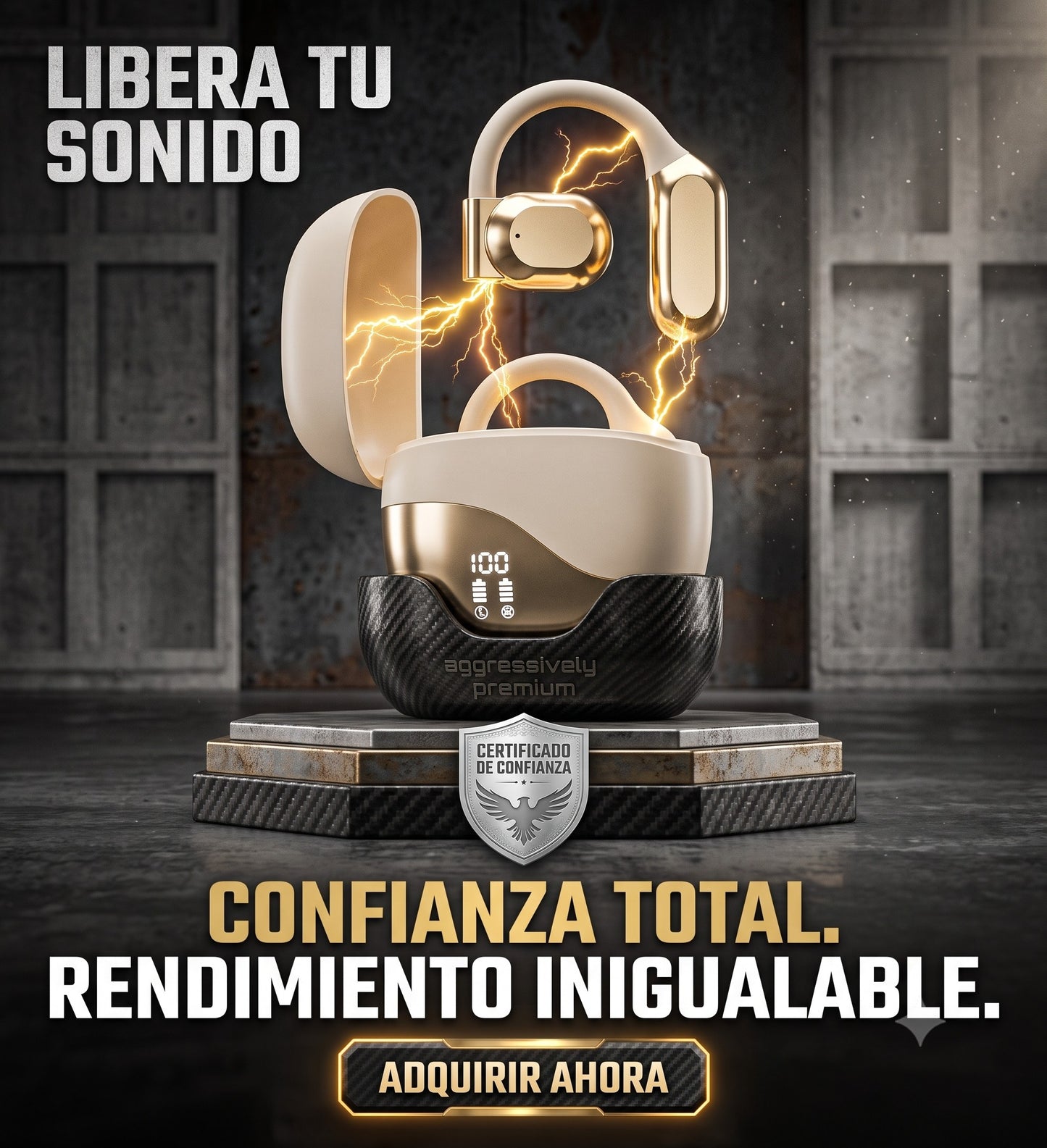 Auriculares con AI - Translate Pro Max