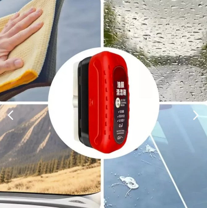 Cepillo Limpiador de Aceite para Vidrios