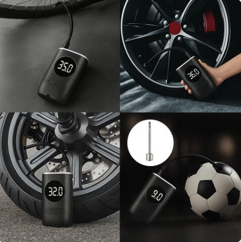 Inflador Portátil Inalámbrico Recargable