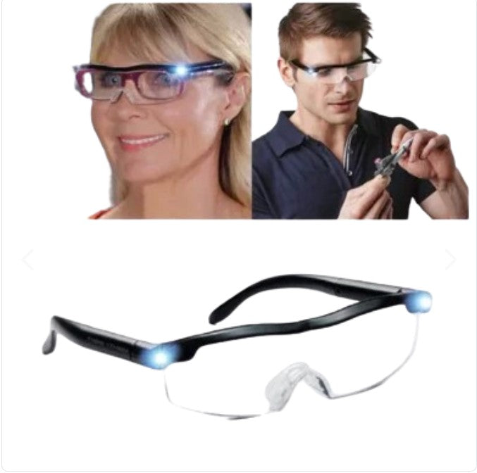 Lentes Con Lupa Y Luz Led
