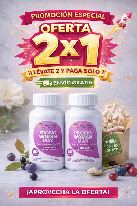 PROBIO WOMAN MAX - Apoya tu bienestar digestivo