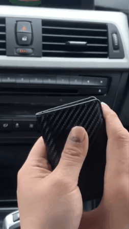 Billetera Antirrobo de Fibra De Carbón