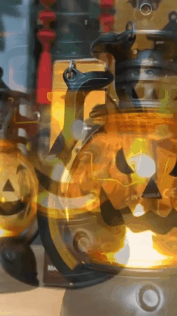 Lámparas De Calabaza De Halloween