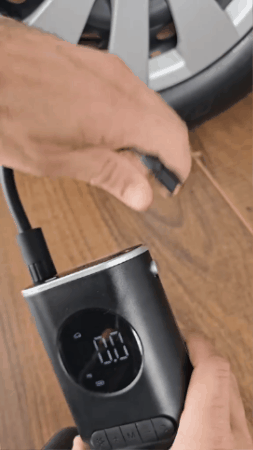 Inflador Portátil Inalámbrico Recargable