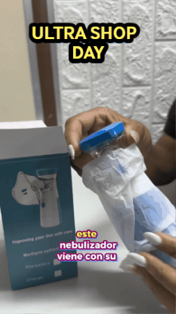 Nebulizador Portátil Niños-Adultos